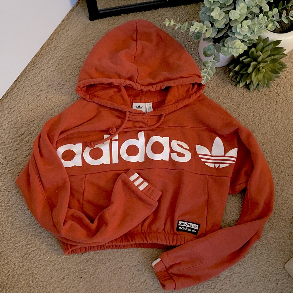 Adidas cropped hoodie